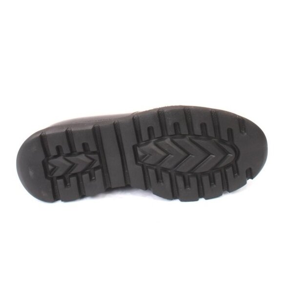 ROBERTO SERPENTINI 7311 Black Leather Lace-Up Classic Shoes